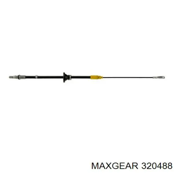 Трос ручного гальма, проміжний Maxgear 320488 ціна, від 5.23 USD