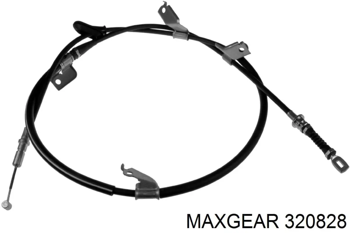 320828 Maxgear Трос ручника задній лівий