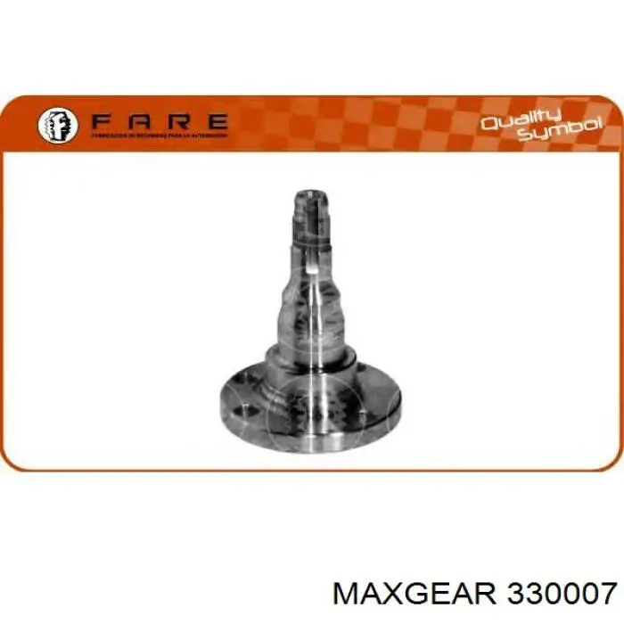 Цапфа - поворотний кулак задній 330007 Maxgear