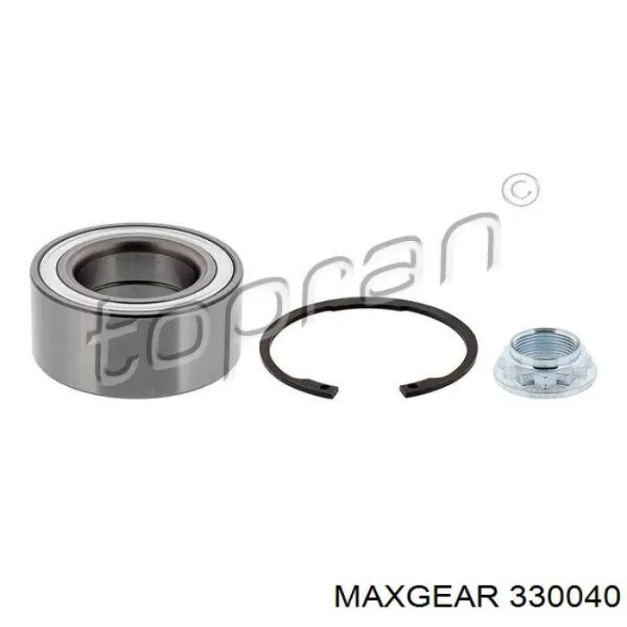 Підшипник задньої ступиці 330040 Maxgear