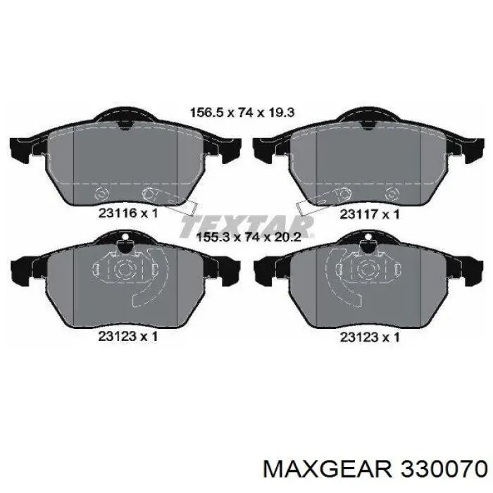 Маточина задня 330070 Maxgear