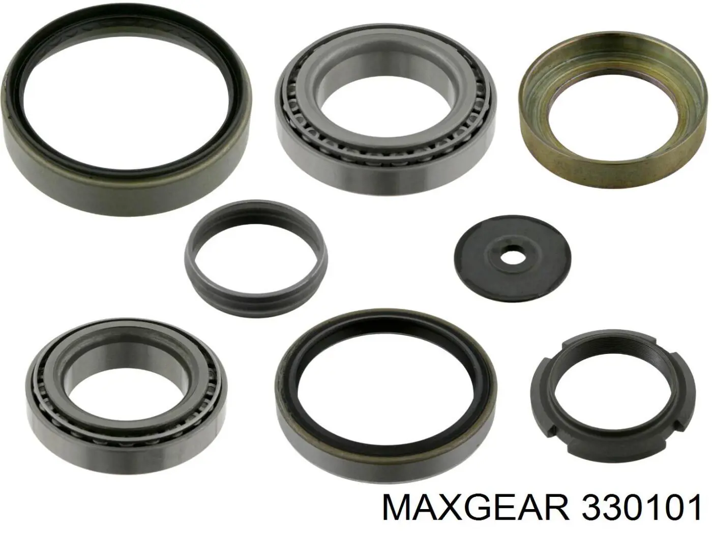 Підшипник маточини задньої 330101 Maxgear