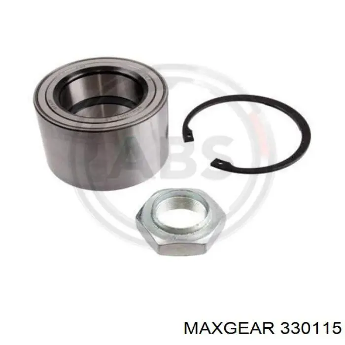 Підшипник маточини передньої 330115 Maxgear