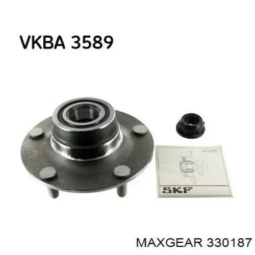 Маточина задня 330187 Maxgear