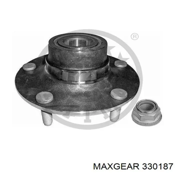 Купити 330187 Maxgear Підшипник ступиці колеса