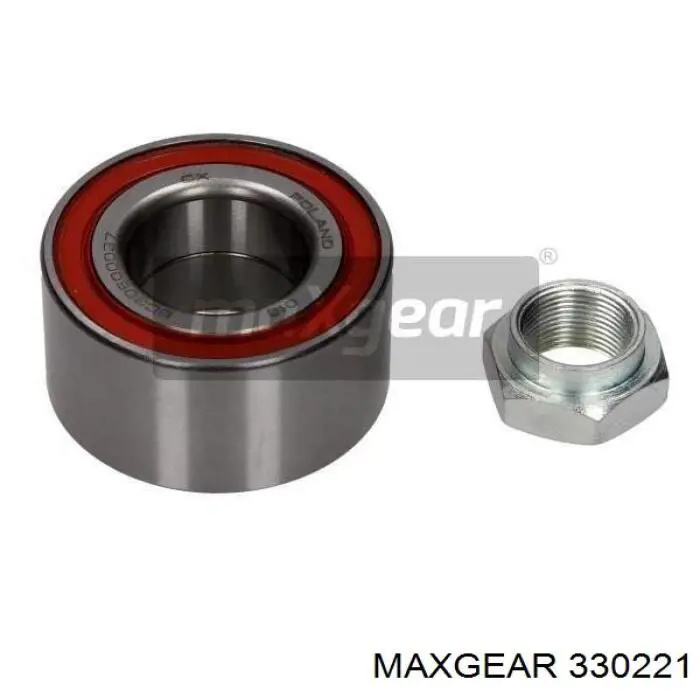 Підшипник маточини задньої 330221 Maxgear