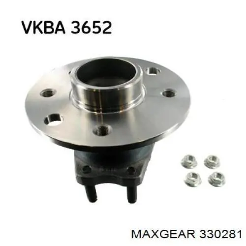 Купити 330281 Maxgear Підшипник ступиці колеса