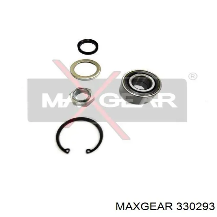 Підшипник маточини задньої 330293 Maxgear