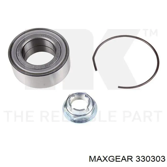 Купити 330303 Maxgear Підшипник ступиці передньої