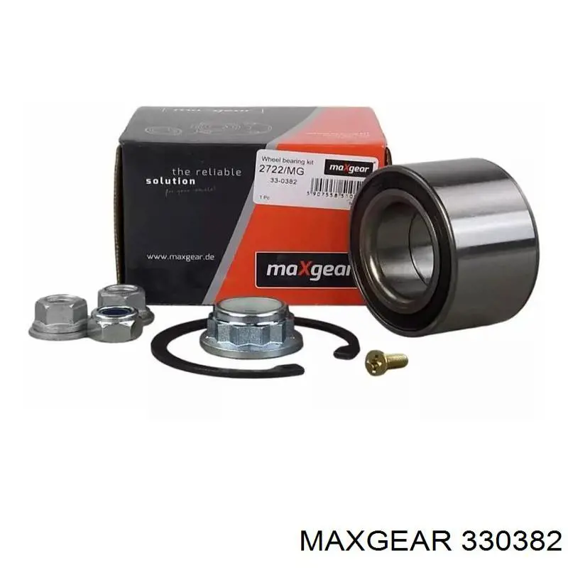 Купити 330382 Maxgear Підшипник ступиці передньої