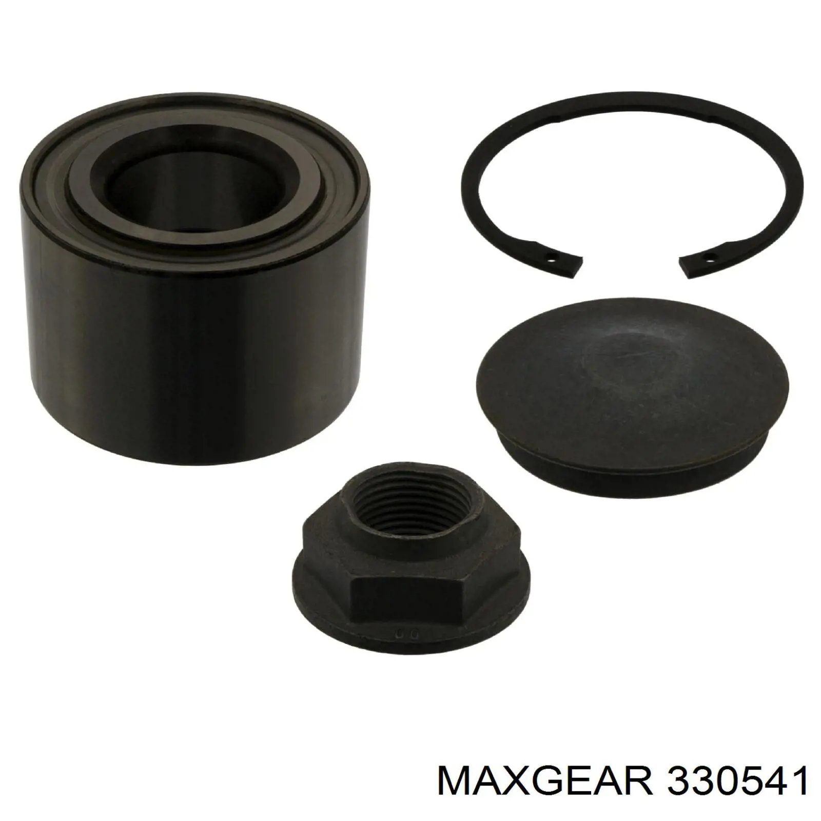 Підшипник маточини задньої 330541 Maxgear