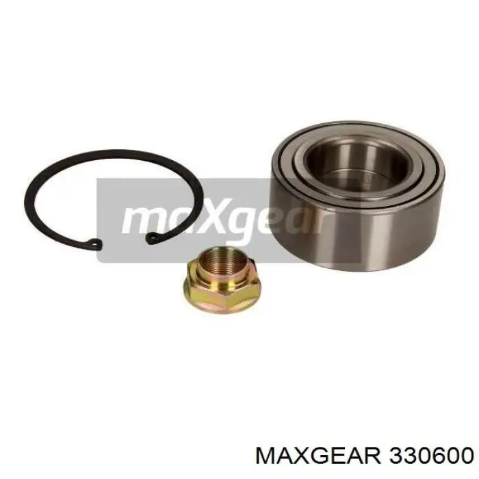 Комплект підшипник маточини передньої Maxgear 330600 ціна, від 23.94 USD