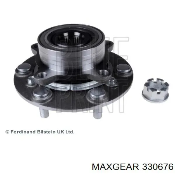 Підшипник маточини передньої 330676 Maxgear