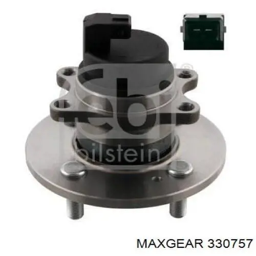 Задня маточина 330757 Maxgear