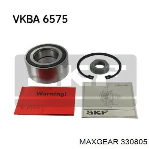 330805 Maxgear Підшипник маточини передньої