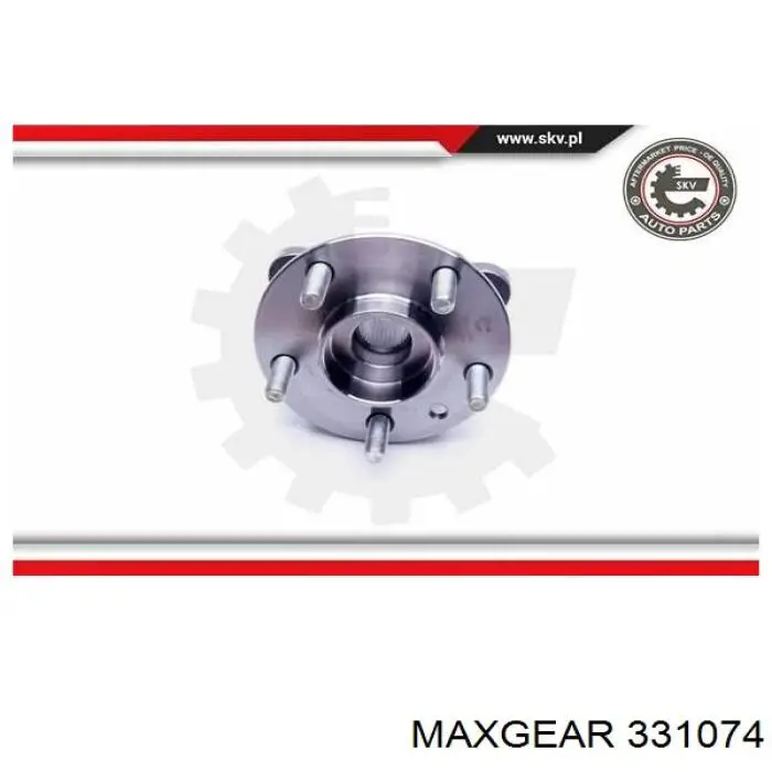 Маточина передня 331074 Maxgear