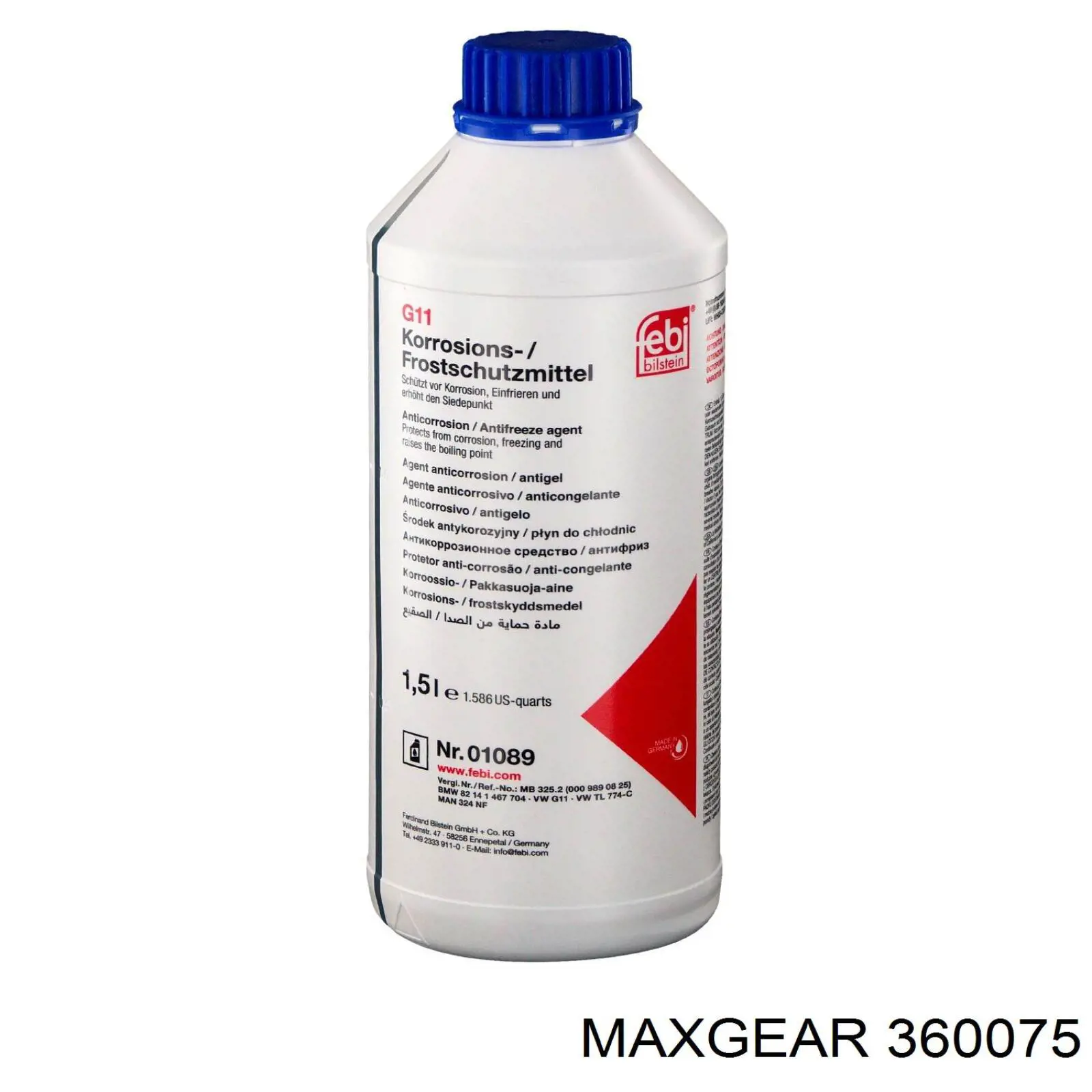 Антифріз концентрат Ravenol 141010515001999 ціна, від 15.26 USD