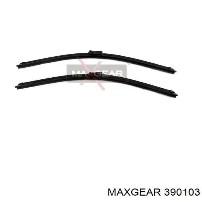 Щітка-двірник лобового скла, комплект з 2-х шт. 390103 Maxgear