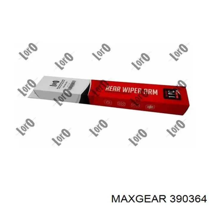 Важіль-поводок склоочисника заднього скла Maxgear 390364 ціна, від 13.29 USD