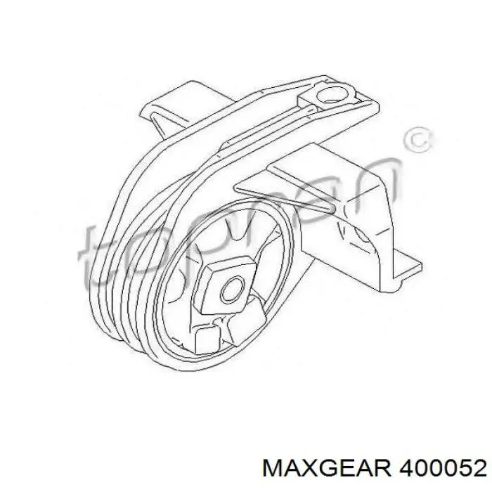 Подушка (опора) двигуна, задня права Renault (RVI) 7700785950 ціна, від 19.62 USD