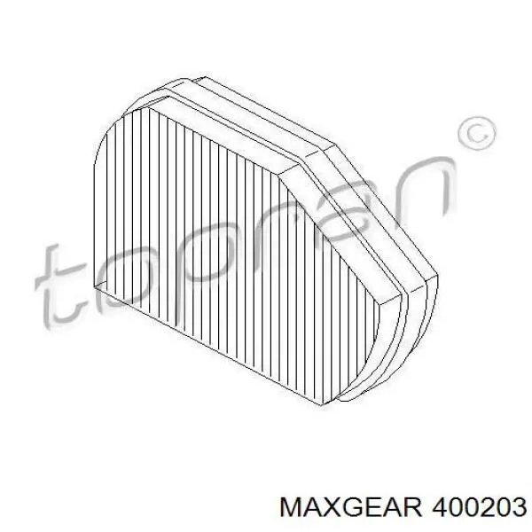 400203 Maxgear подушка (опора двигуна, передня)