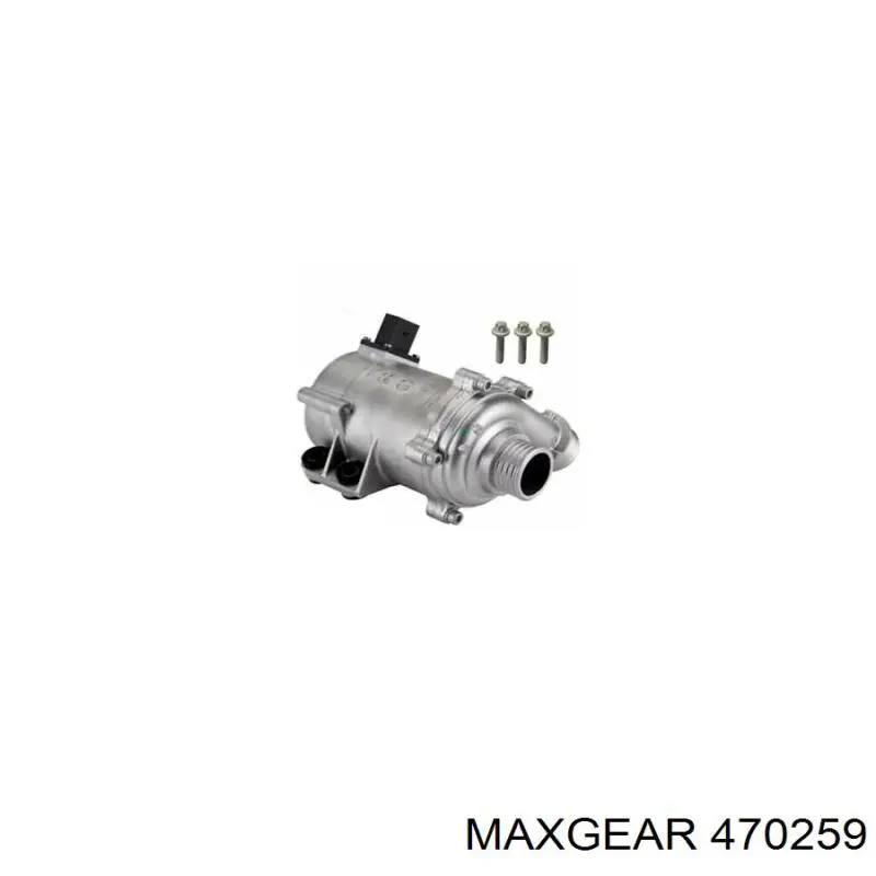 470259 Maxgear помпа водяна (насос охолодження, додатковий електричний)