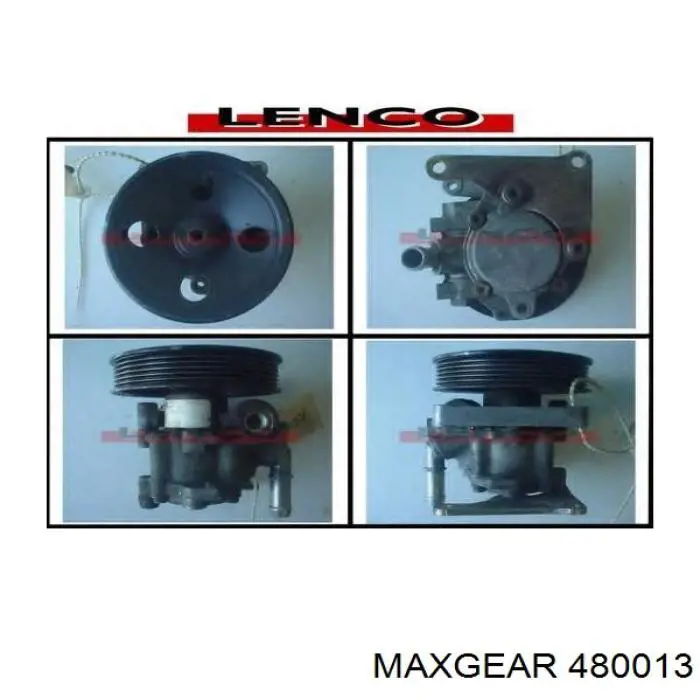 480013 Maxgear Насос гідропідсилювача