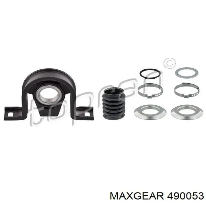 490053 Maxgear Підвісний підшипник карданного валу