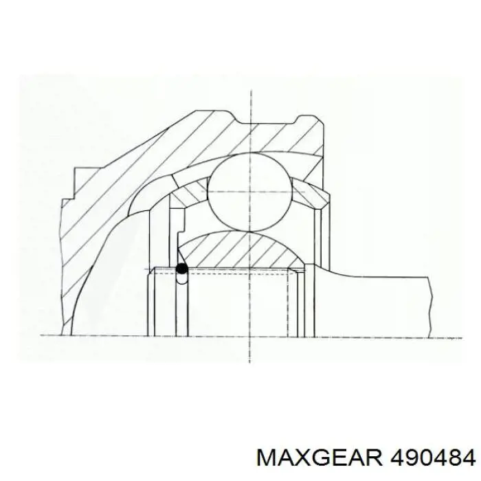 ШРКШ внутрішній, передній Maxgear 490484 ціна, від 34.76 USD
