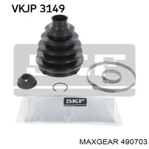 490703 Maxgear Пильник ШРУСа зовнішній, передній піввісі