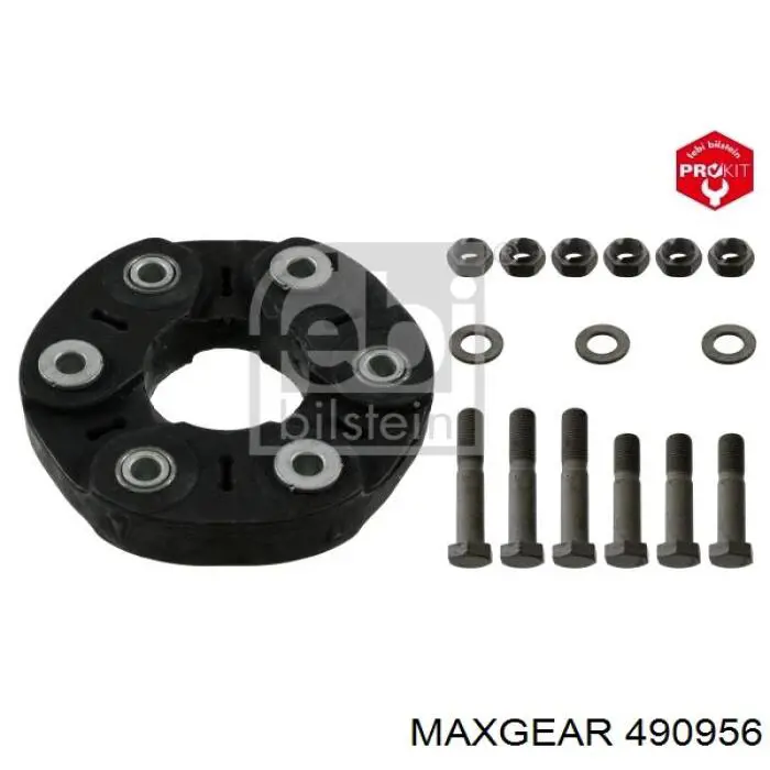 Карданний шарнір Maxgear 490956 ціна, від 25.34 USD