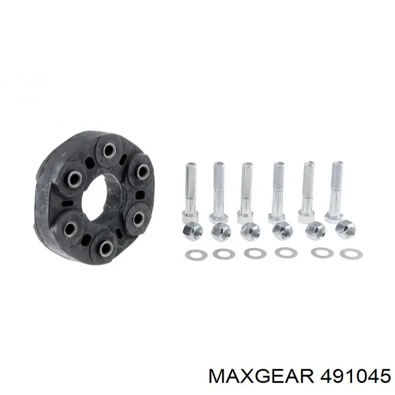 Муфта кардана еластична, перед./зад. Maxgear 491045 ціна, від 68.00 USD