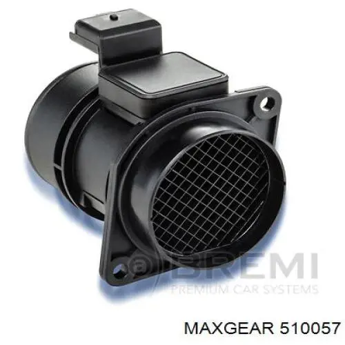 Датчик потоку (витрати) повітря, витратомір MAF - (Mass Airflow) 510057 Maxgear