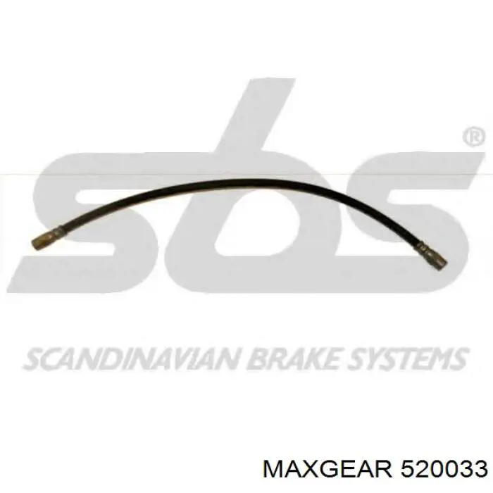 Купити 520033 Maxgear Гальмівні шланги передні