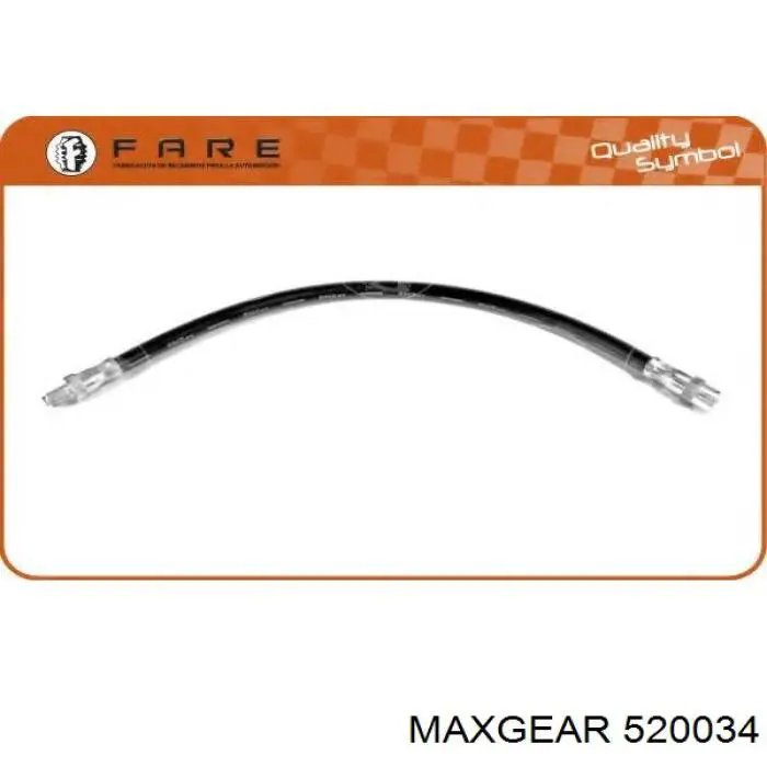 Шланг гальмівний передній Maxgear 520034
