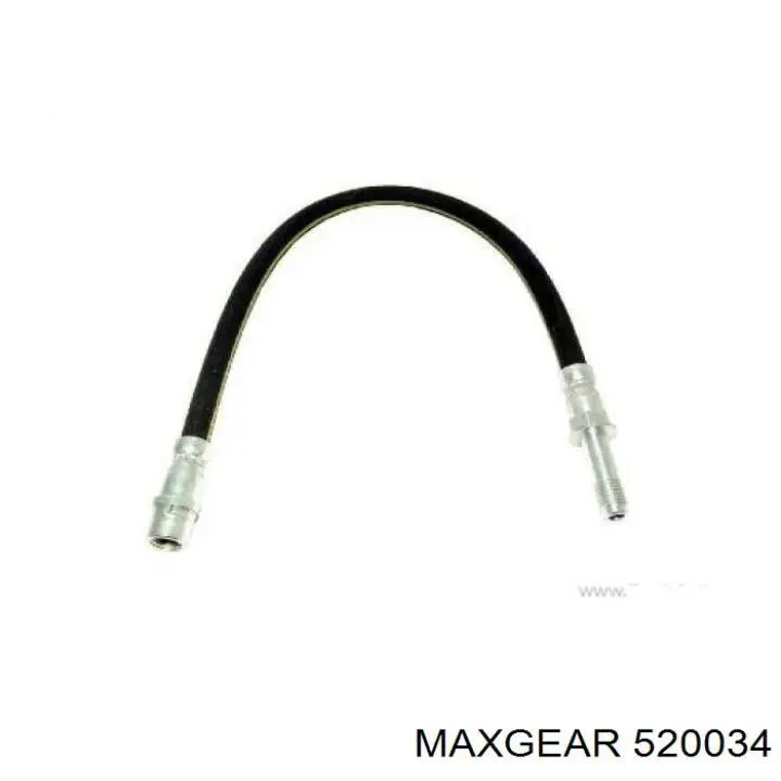 520034 Maxgear Гнучка гальмівна трубка передня