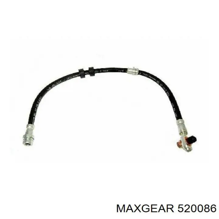 Шланг гальмівний передній Maxgear 520086 ціна, від 9.65 USD