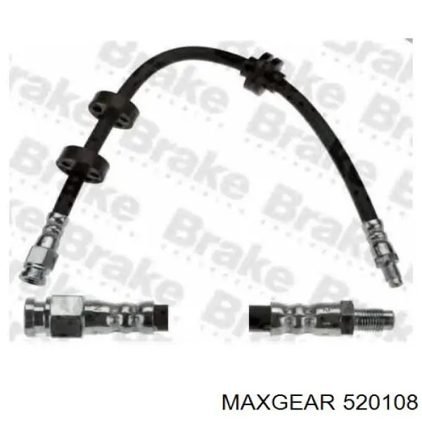 Гальмівні шланги передні 520108 Maxgear