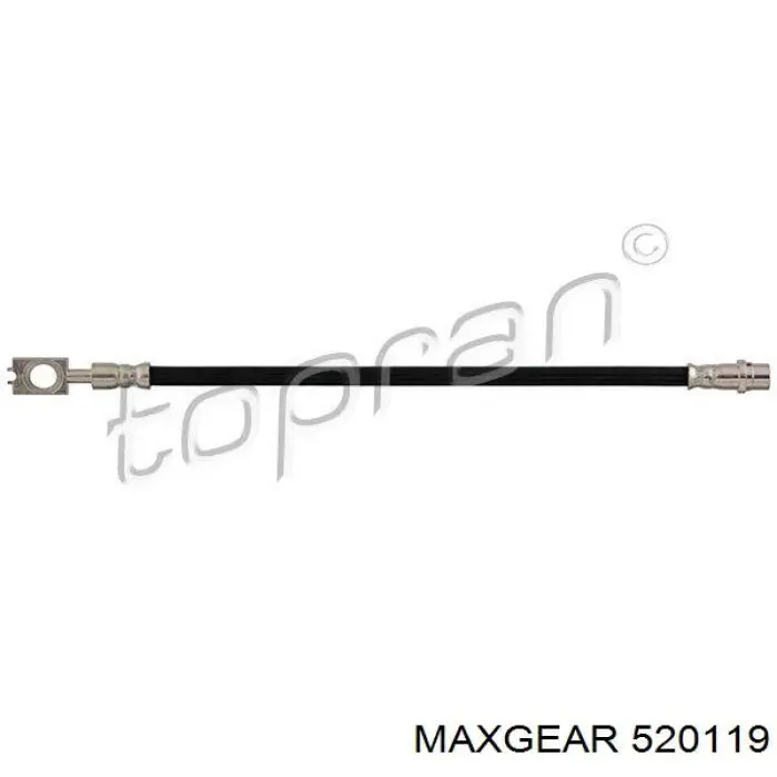 520119 Maxgear шланг гальмівний задній