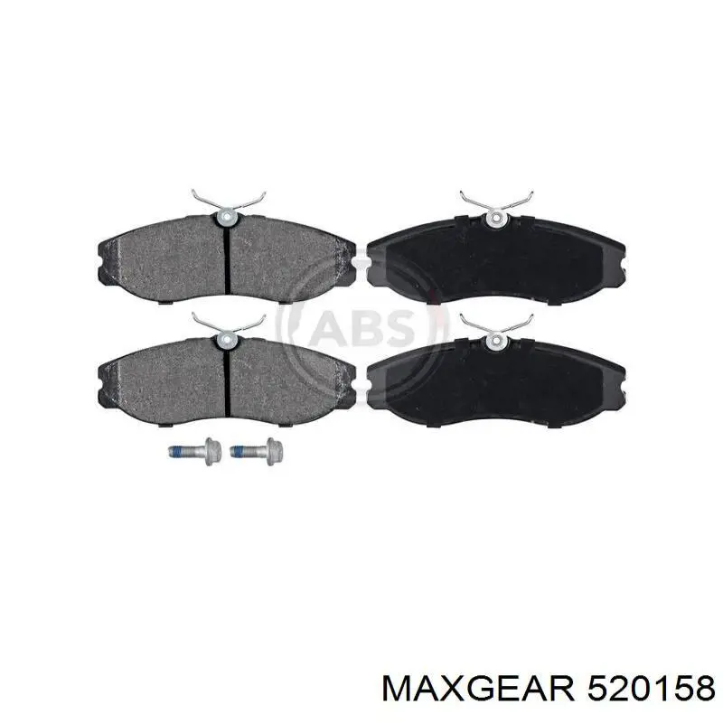 Купити 520158 Maxgear Гальмівні шланги передні