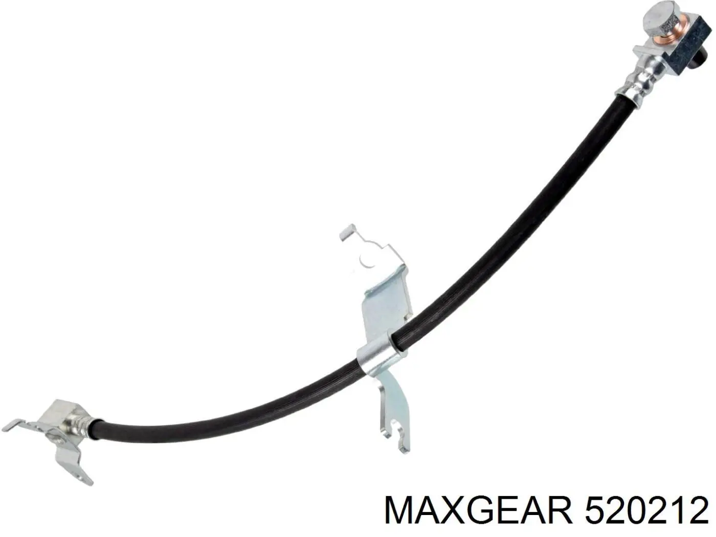 Шланг гальмівний передній, правий 520212 Maxgear