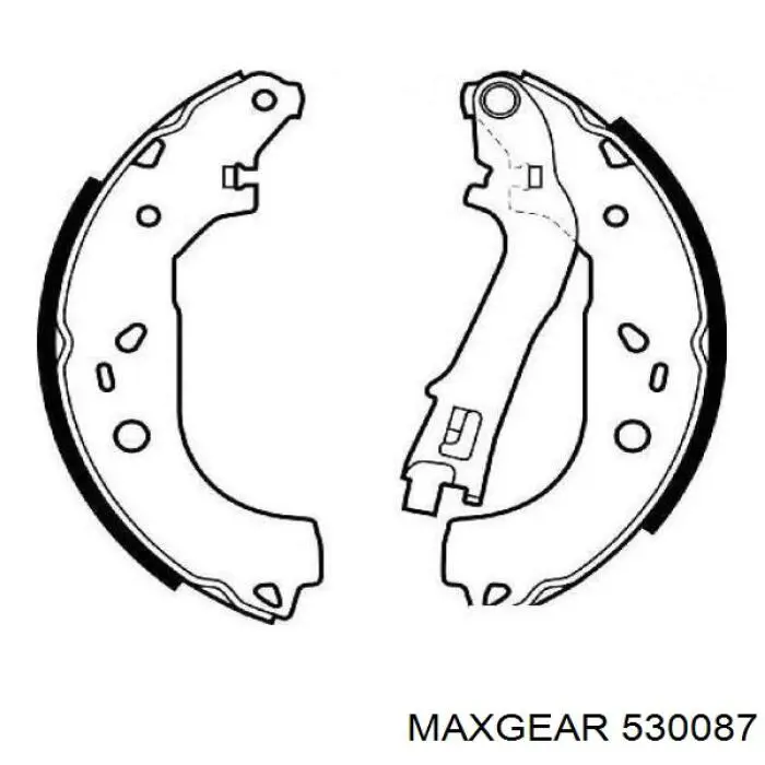 Дріт високовольтний, комплект 530087 Maxgear