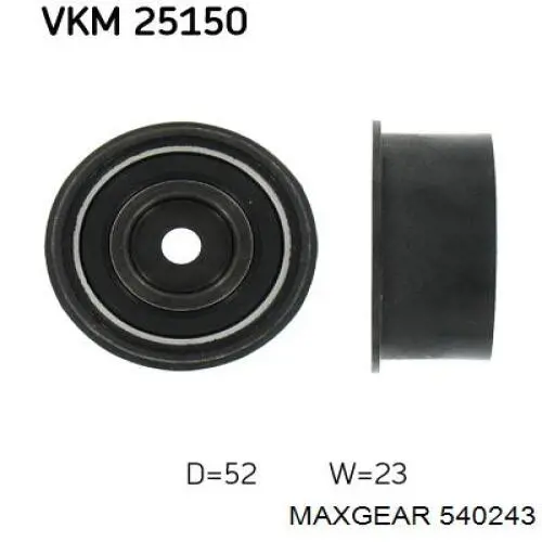 Ролик паразитний ГРМ 540243 Maxgear
