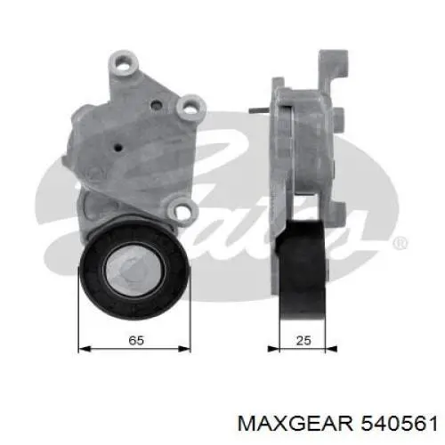 Натягувач приводного ременя Maxgear 540561