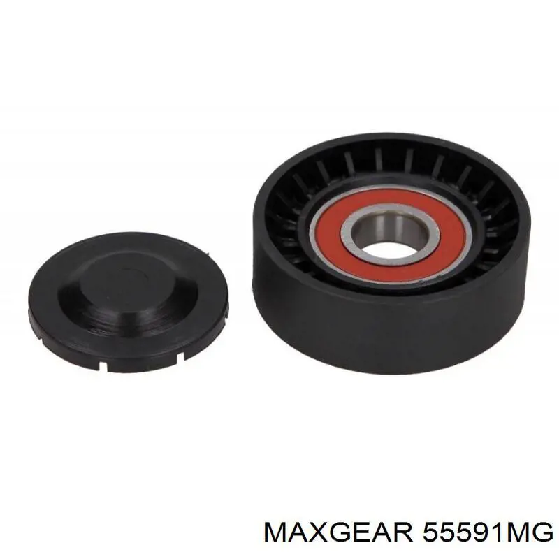 55591MG Maxgear ролик натягувача приводного ременя