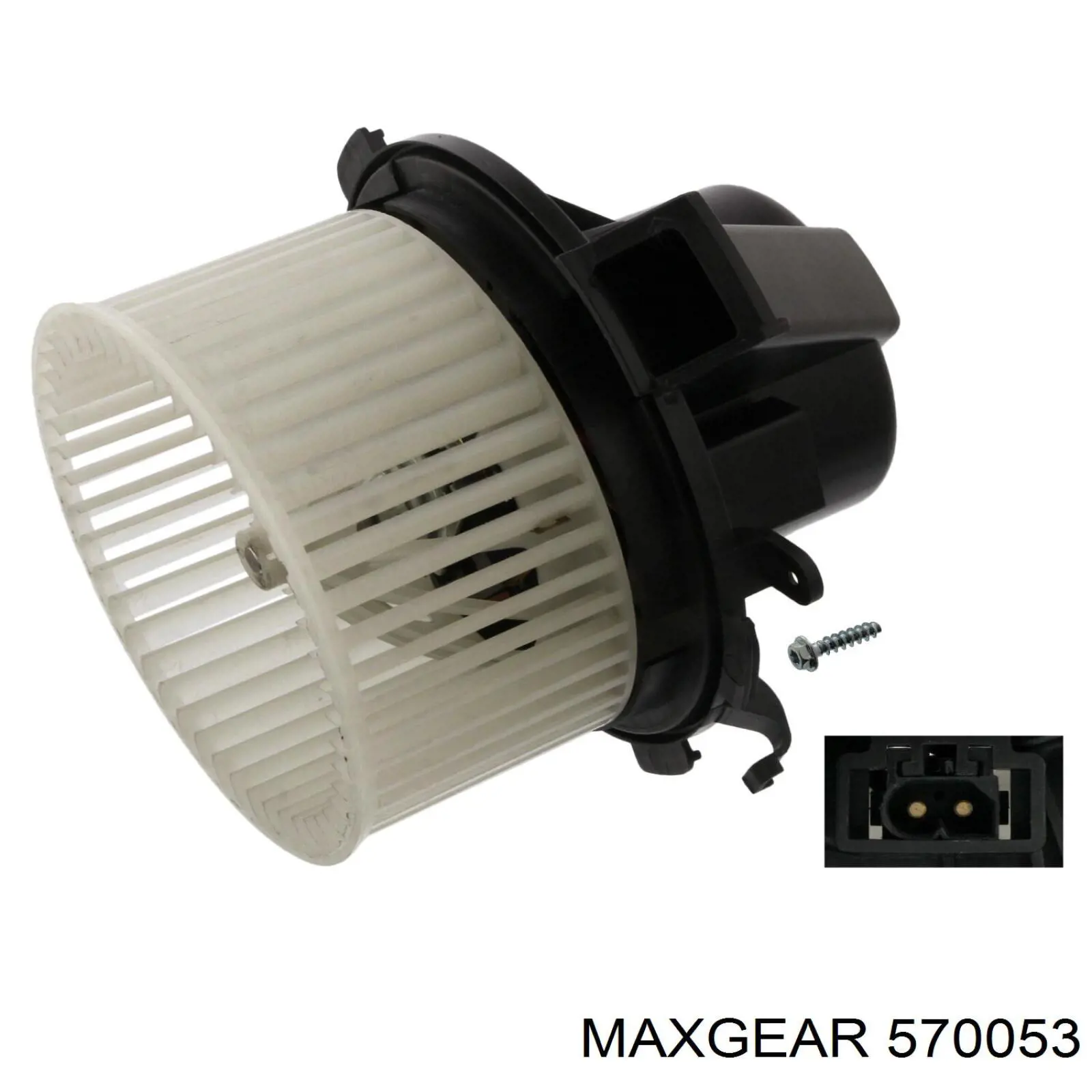 570053 Maxgear двигун вентилятора пічки (обігрівача салону)