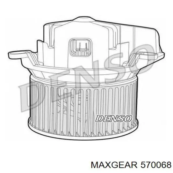 Двигун вентилятора пічки (обігрівача салону) Maxgear 570068 ціна, від 67.37 USD