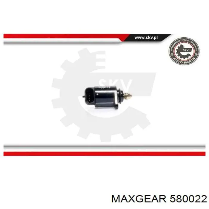 Регулятор холостого ходу Maxgear 580022