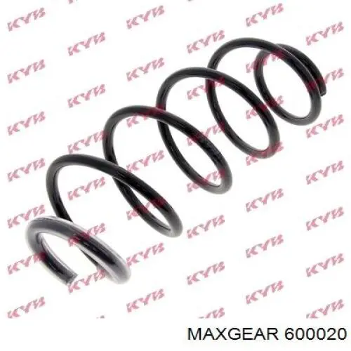 600020 Maxgear Пружина амортизатора передняя
