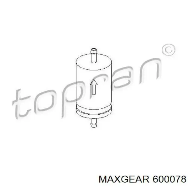Пружина передня 600078 Maxgear